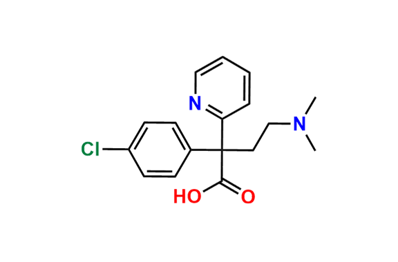 Dexchlorpherinamine carboxilic acid impurity