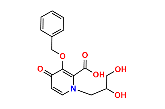 1-(2,3-Dihydroxypropyl)-4-oxo-3-[(phenylmethyl)oxy]-1,4-dihydro-2-pyridinecarboxylic acid