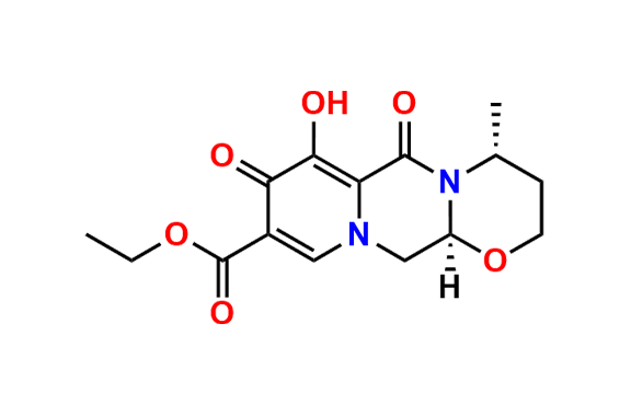Ethyl (4R,12aS)-7-hydroxy-4-methyl-6,8-dioxo-3,4,6,8,12,12a-hexahydro-2H-pyrido[1\',2\':4,5]pyrazino[2,1-b][1,3]oxazine-9-carboxylate