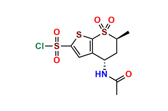 N-Desethyl N-Acetyl Dorzolamide Chloride