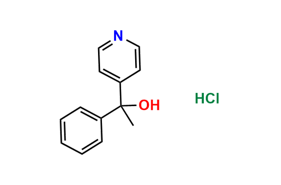 1-Phenyl-1-(pyridin-4-yl)ethanol Hydrochloride