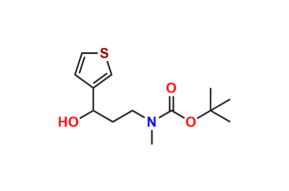 tert-Butyl (3-hydroxy-3-(thiophen-3-yl)propyl)(methyl)carbamate