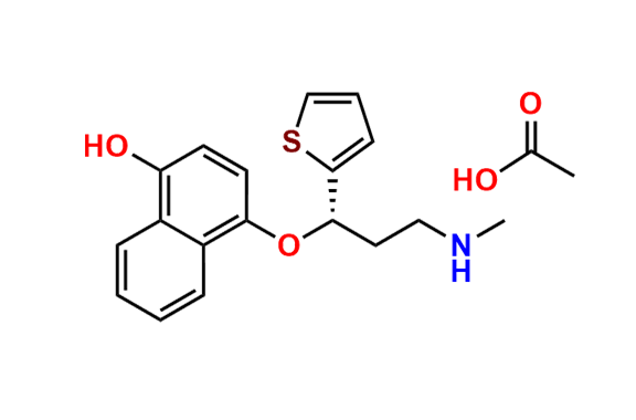 4-Hydroxy Duloxetine Acetate