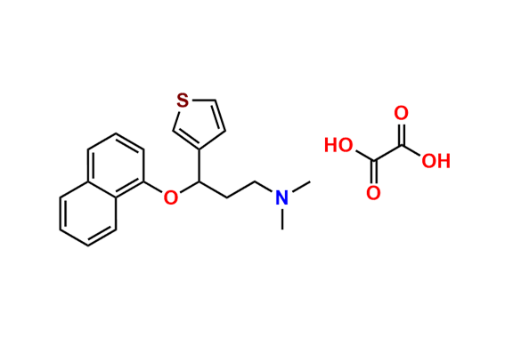 (R)-N,N-Dimethyl-3-(naphthalen-1-yloxy)-3-(thiophen-3-yl)propan-1-amine Oxalate