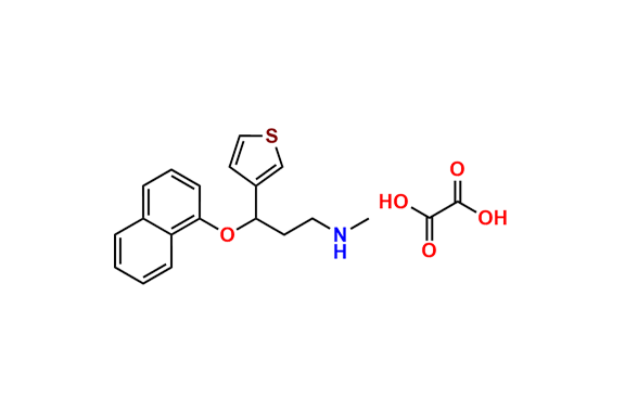 rac Duloxetine 3-Thiophene Isomer Oxalate