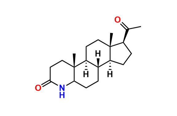 4-Aza-pregnane-3,20-dione