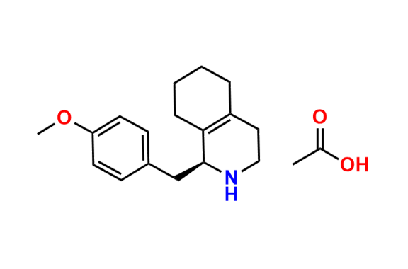 (S)-1-(4-Methoxybenzyl)-1,2,3,4,5,6,7,8-octahydroisoquinoline acetate salt