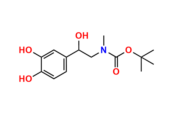 tert-Butyl (2-(3,4-dihydroxyphenyl)-2-hydroxyethyl)(methyl)carbamate