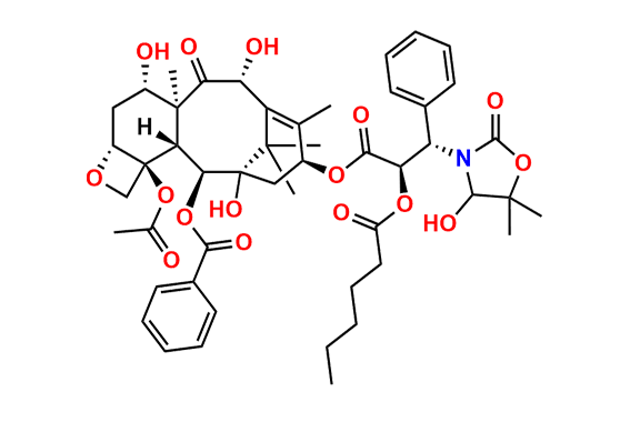 Hexanoyl Docetaxel Metabolites M1 and M3 (Mixture of Diastereomers)