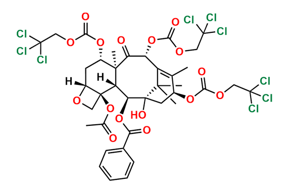 7,10,13-Tri-O-trichloroethoxycarbonyl-10-deacetyl Baccatin III