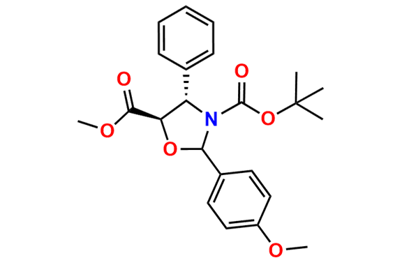 3-O-tert-Butyl 5-O-methyl (4S,5R)-2-(4-methoxyphenyl)-4-phenyl-1,3-oxazolidine-3,5-dicarboxylate