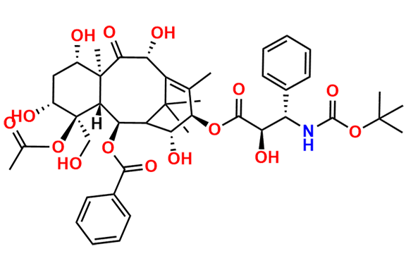 (1S,3R,4S,4aR,5R,7R,8R,11R,12aS)-4-Acetoxy-8-(((2R,3S)-3-((tert-butoxycarbonyl)amino)-2-hydroxy-3-phenylpropanoyl)oxy)-1,3,7,11-tetrahydroxy-4-(hydroxymethyl)-9,12a,13,13-tetramethyl-12-oxo-1,2,3,4,4a,5,6,7,8,11,12,12a-dodecahydro-6,10-methanobenzo[10]annulen-5-yl Benzoate