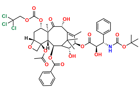 (2aR,4S,4aS,6R,9R,10R,12R,12aR,12bS)-12b-Acetoxy-9-(((2R,3S)-3-((tert-butoxycarbonyl)amino)-2-hydroxy-3-phenylpropanoyl)oxy)-6,10-dihydroxy-4a,8,13,13-tetramethyl-5-oxo-4-(((2,2,2-trichloroethoxy)carbonyl)oxy)-2a,3,4,4a,5,6,9,10,11,12,12a,12b-dodecahydro-1H-7,11-methanocyclodeca[3,4]benzo[1,2-b]oxet-12-yl Benzoate