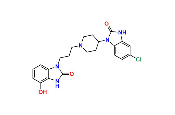 1-(3-(4-(5-Chloro-2-oxo-2,3-dihydro-1H-benzo[d]imidazol-1-yl)piperidin-1-yl)propyl)-4-hydroxy-1,3-dihydro-2H-benzo[d]imidazol-2-one