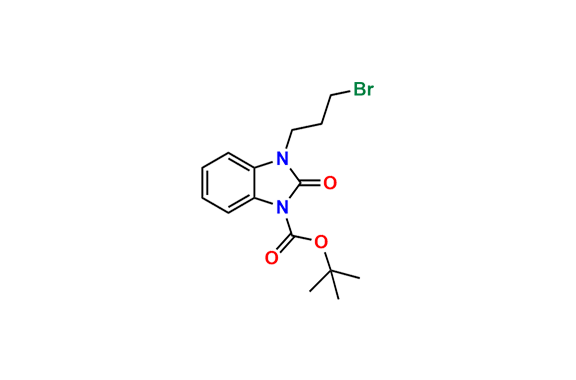 tert-butyl 3-(3-Bromopropyl)-2-oxo-2,3-dihydro-1H-benzo[d]imidazole-1-carboxylate