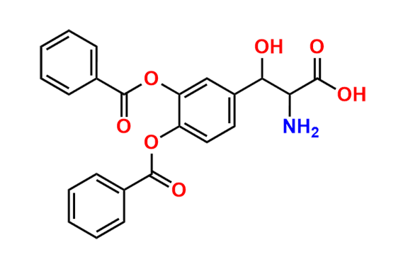2-Amino-3-(3,4-bis(benzoyloxy)phenyl)-3-hydroxypropanoic Acid