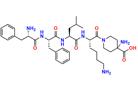 1-(L-Phenylalanyl-L-phenylalanyl-L-leucyl-L-lysyl)-4-aminopiperidine-4-carboxylic Acid