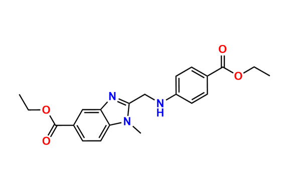 Ethyl 2-(((4-(ethoxycarbonyl)phenyl)amino)methyl)-1-methyl-1H-benzo[d]imidazole-5-carboxylate