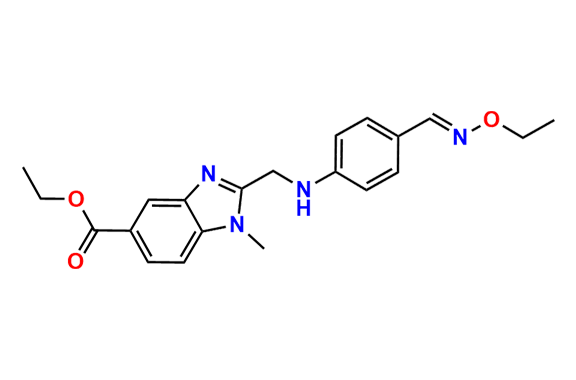 Ethyl 2-(((4-(ethoxy(imino)methyl)phenyl)amino)methyl)-1-methyl-1H-benzo[d]imidazole-5-carboxylate