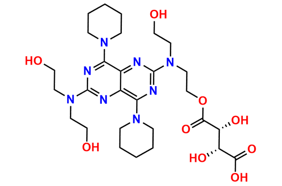 Dipyridamole tartaric acid monoester