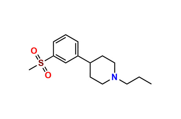 4-(3-Methylsulfonylphenyl)-1-propylpiperidine