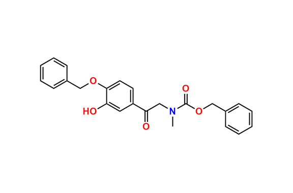 Benzyl (2-(4-(benzyloxy)-3-hydroxyphenyl)-2-oxoethyl)(methyl)carbamate