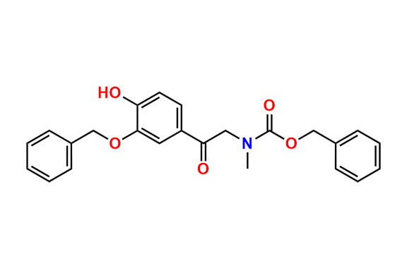 Benzyl (2-(3-(benzyloxy)-4-hydroxyphenyl)-2-oxoethyl)(methyl)carbamate