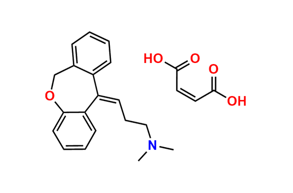 (Z)-3-(Dibenzo[b,e]oxepin-11(6H)-ylidene)-N,N-dimethylpropan-1-amine Maleate