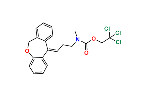 (3-​Dibenz[b,​e]​oxepin-​11(6H)​-​ylidenepropyl)​methyl-carbamic Acid 2,​2,​2-​Trichloroethyl Ester