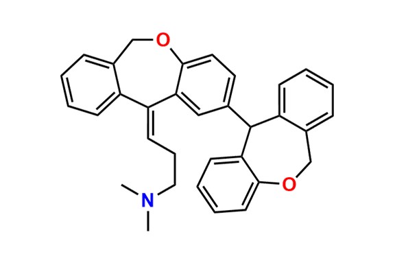 (Z)-3-(6,11-dihydro-[2,11-bidibenzo[b,e]oxepin]-11(6H)-ylidene)-N,N-dimethylpropan-1-amine