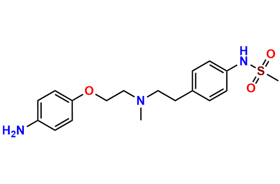 N-(4-(2-((2-(4-Aminophenoxy)ethyl)(methyl)amino)ethyl)phenyl)methanesulfonamide