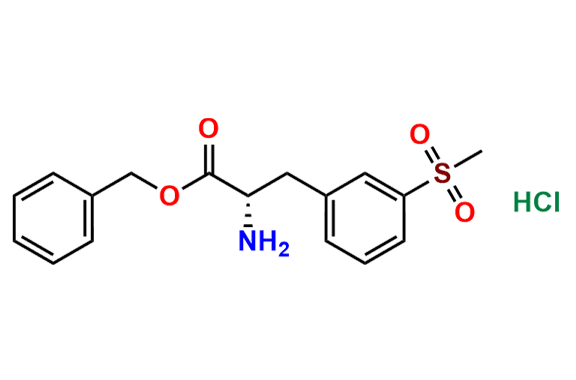 Benzyl (S)-2-amino-3-(3-(methylsulfonyl)phenyl)propanoate hydrochloride