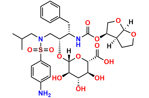 Darunavir-O-β-D-Glucuronide