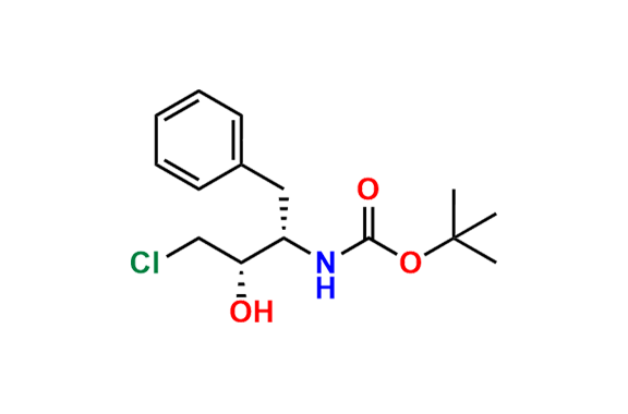 Tert-butyl ((2S,3S)-4-chloro-3-hydroxy-1-phenylbutan-2-yl) carbamate