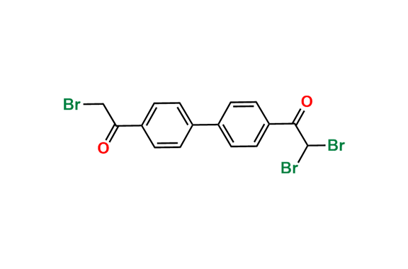 2,2-Dibromo-1-(4\'-(2-bromoacetyl)-[1,1\'-biphenyl]-4-yl)ethan-1-one