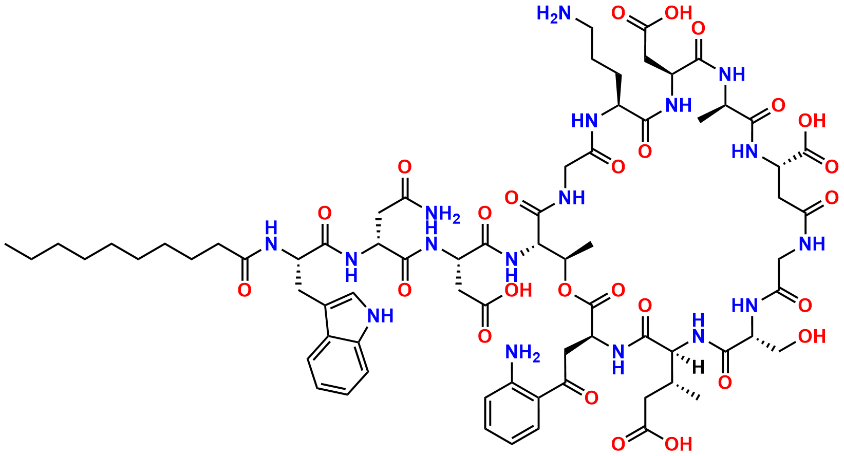 Daptomycin Beta-Isomer