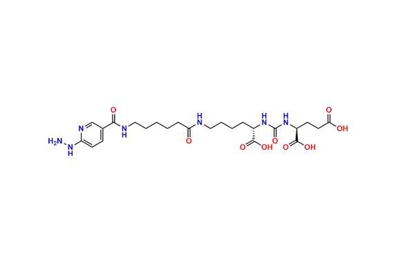 (14S,18S)-1-(6-Hydrazineylidene-1,6-dihydropyridin-3-yl)-1,8,16-trioxo-2,9,15,17-tetraazaicosane-14,18,20-tricarboxylic acid
