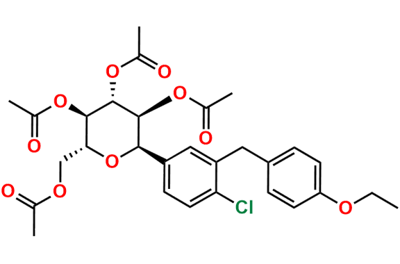 Dapagliflozin Alpha Isomer Tetraacetate