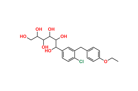 1-(4-Chloro-3-(4-ethoxybenzyl)phenyl)hexane-1,2,3,4,5,6-hexaol
