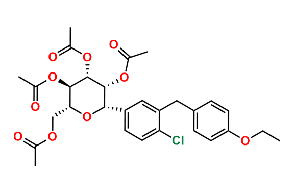 Dapagliflozin Tetraacetate C2-epimer