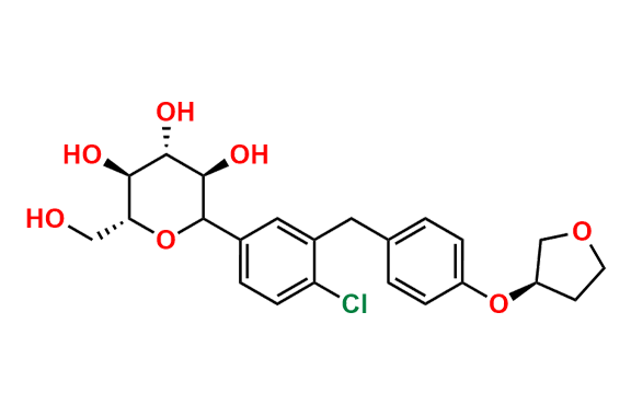 (3R,4R,5S,6R)-2-(4-chloro-3-(4-(((R)-tetrahydrofuran-3-yl)oxy)benzyl)phenyl)-6-(hydroxymethyl)tetrahydro-2H-pyran-3,4,5-triol