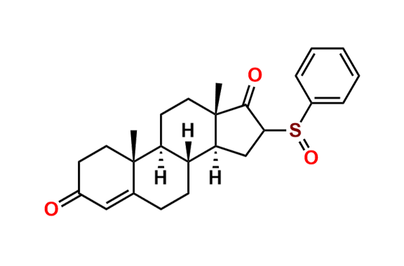 Androst-4-ene-3,17-dione, 16-(phenylsulfinyl)