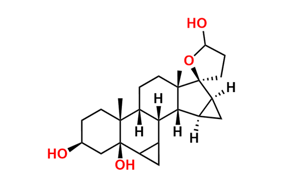 (1R,2R,4R,5R,7S,10R,11R,14S,15S,16S,18S,19R)-10,14-Dimethylspiro[hexacyclo[9.8.0.02,4.05,10.014,19.016,18]nonadecane-15,5\'-oxolane]-2\',5,7-triol