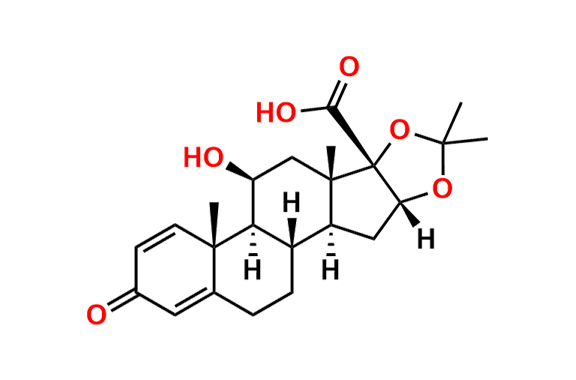Desonide 17-Carboxylic Acid