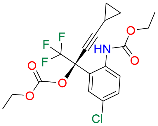 Bis(ethoxycarbonyl) Efavirenz Amino Alcohol