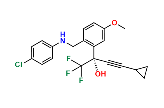 N-4-methoxypheny open ring Efavirenz