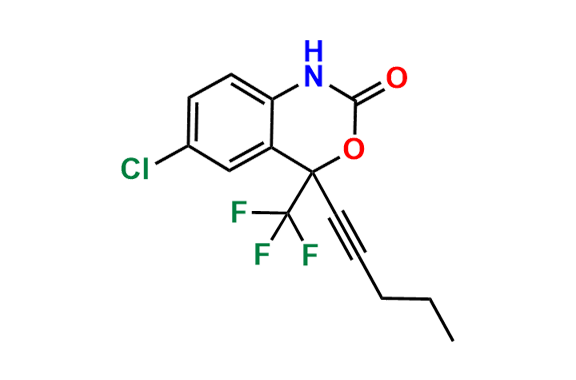 6-Chloro-1,4-dihydro-4-(1-pentyn-1-yl)-4-(trifluoromethyl)-2H-3,1-benzoxazin-2-one