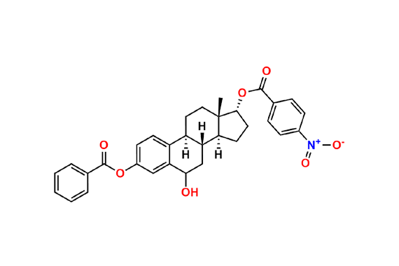 (8R,9S,13S,14S,17R)-3-(Benzoyloxy)-6-hydroxy-13-methyl-7,8,9,11,12,13,14,15,16,17-decahydro-6H-cyclopenta[a]phenanthren-17-yl 4-nitrobenzoate