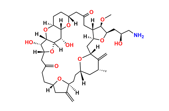 7,11:10,14:13,16:21,24:27,31-Pentaepoxy-2H-cyclohentriaconta[b]furan-5,18(3H,4H)-dione, 2-[(2S)-3-amino-2-hydroxypropyl]octacosahydro-12,15-dihydroxy-3-methoxy-29-methyl-23,30-bis(methylene)-, (2R,3R,3aS,7R,10S,11R,12S,13S,14S,15S,16R,21S,24S,27S,29R,31R,32aS)