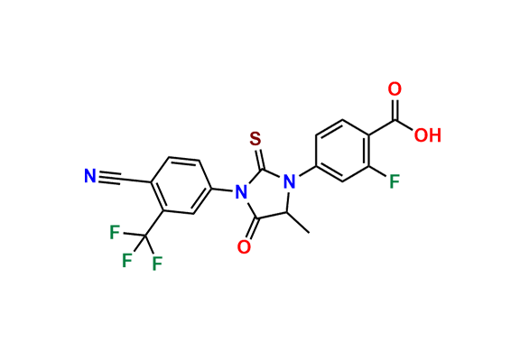 Desmethyl Enzalutamide Acid Impurity